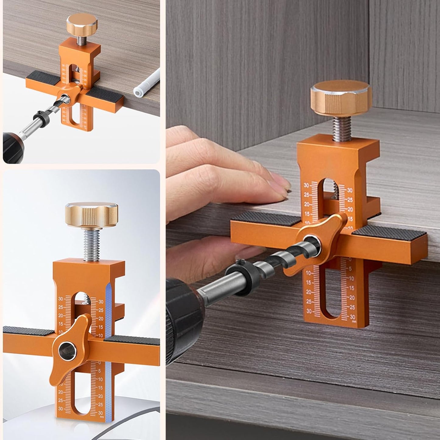 Cabinet Door Installation Jig for Quick and Accurate Setup